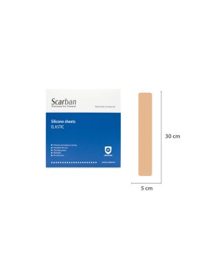 Scarban Elastic Silicone Sheet 5 x 30cm