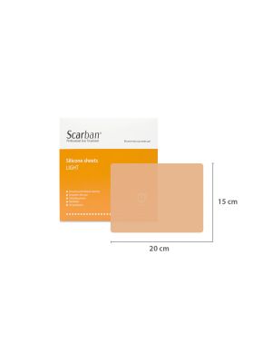 Scarban Light Silicone Sheet 15 x 20cm