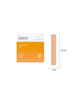 Scarban Light Silicone Sheet 5 x 30cm